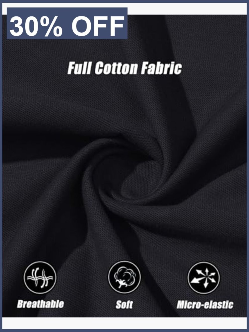 Women's Classic-Fit V-Neck Short Sleeve Cotton Tee - Picture 6 of 7